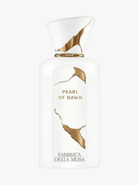 Fabbrica Della Musa Pearl of Dawn in branded component on a light gray background