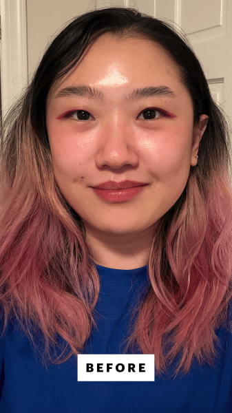 Han before applying the Innersense Overnight Repair Serum